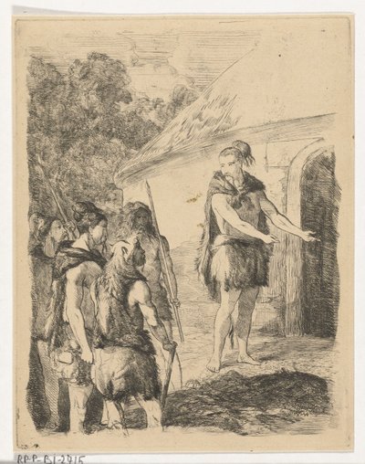 Kaibar accueilli chaleureusement par Borgar Aeddon (titre de la série) - Karel Frederik Bombled