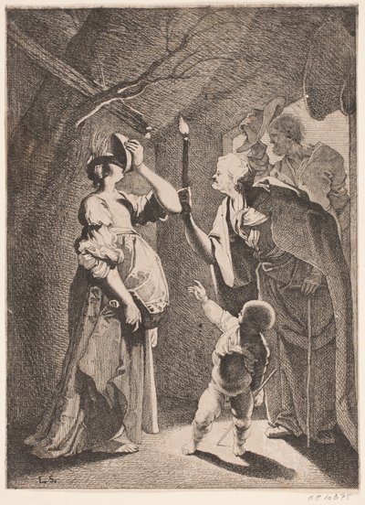 Cérès raillée par Stellio - Karel van III Mander