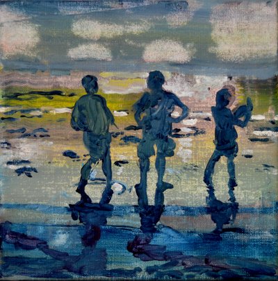 Reflets côtiers au coucher du soleil - Karin Bos
