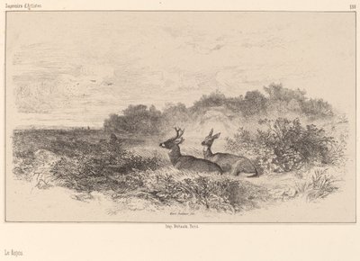 Le Repos - Karl Bodmer
