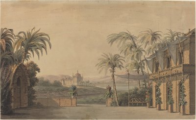 Design de scène turque - Karl Ferdinand Langhans