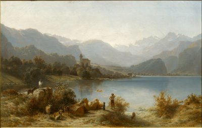 Brienz et le lac de Brienz - Karl Girardet