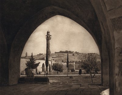 Jérusalem, Vue du Mont des Oliviers depuis le lieu du Temple - Karl Grober