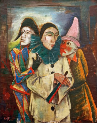 Masqués - Karl Hofer