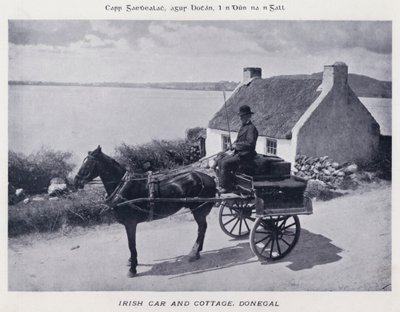 Voiture et cottage irlandais, Donegal (photo) - Karl Karlovich Piratsky