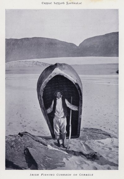 Curragh ou coracle de pêche irlandais - Karl Karlovich Piratsky