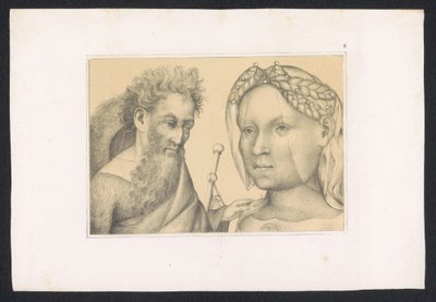 Jacques le Majeur et femme Entwürfe und Studien eines niederländischen Meisters aus dem XV. Jahrhundert. Nach den in der Königlichen Bibliothek zu Berlin aufbewahrten Originalen - Karl Palzow