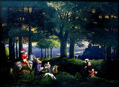 Allemand : Der verirrte Ritter Le chevalier perdu - Karl Philipp Fohr