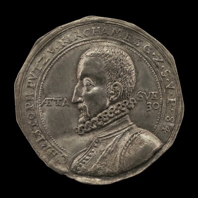 Christoph Putz von Kirchameg, maître de la monnaie à Prague 1590, 1584 - Karl von Bieberstein