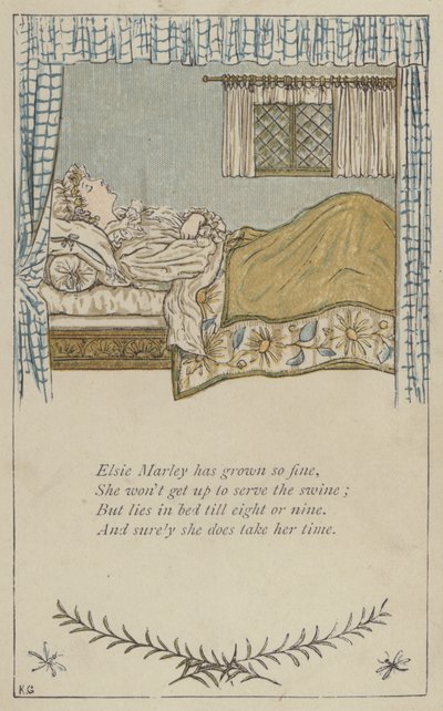Elsie Marley est devenue si fine - Kate (after) Greenaway