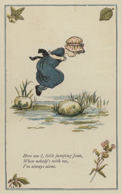 Me voici, petite Joan bondissante - Kate (after) Greenaway