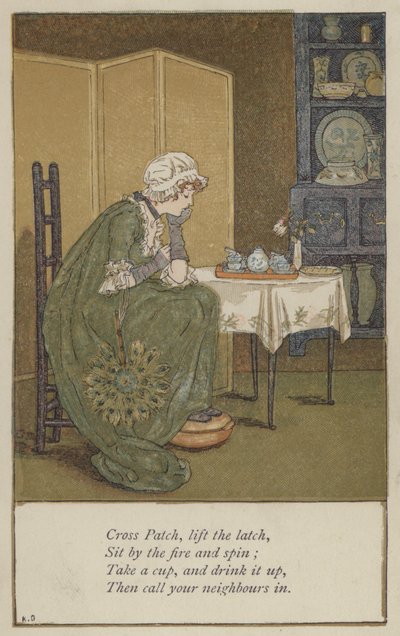 Cross Patch, lift the latch - Kate Greenaway