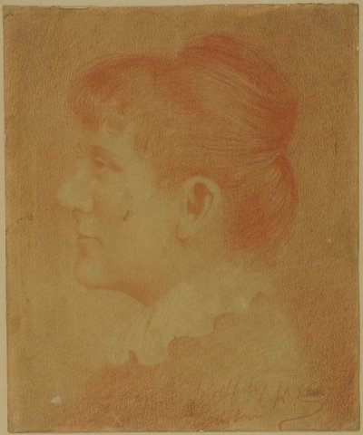 Autoportrait - Kate Greenaway
