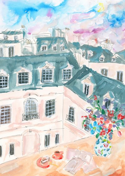 Toit-terrasse parisien - Katharina Puritscher