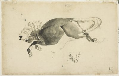 Cheval au galop, c.1815-1849 - Katsushika (school of) Hokusai