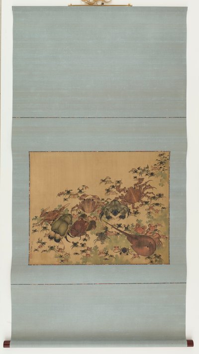 Crustacés, période Edo, 1825-1830 - Katsushika Hokusai