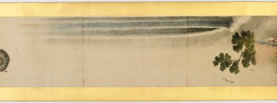Rouleau de main avec images diverses, période Edo, 1839 (détail) - Katsushika Hokusai