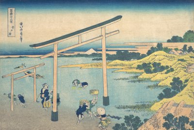 Baie de Noboto, de la série Trente-six vues du mont Fuji, ca. 1830-32 - Katsushika Hokusai