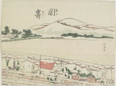 Okazaki, 1799-1802 - Katsushika Hokusai