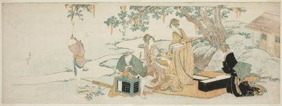 Pique-nique - Katsushika Hokusai