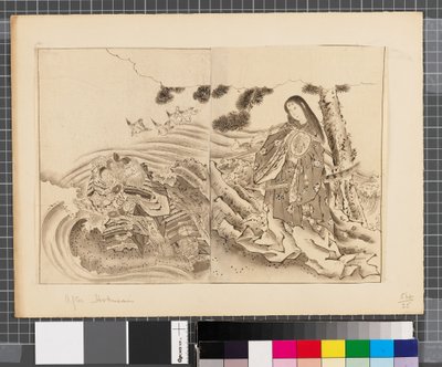 Scènes de la guerre entre le Japon et la Corée, fin du 18ème-début du 19ème siècle - Katsushika Hokusai