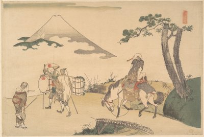 Le sommet du mont Fuji - Katsushika Hokusai