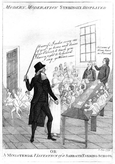 Modération moderne affichée de manière frappante, 1799 - Kay