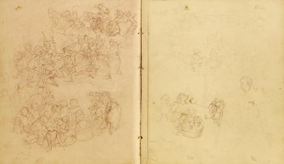 Carnet de croquis pour le 
