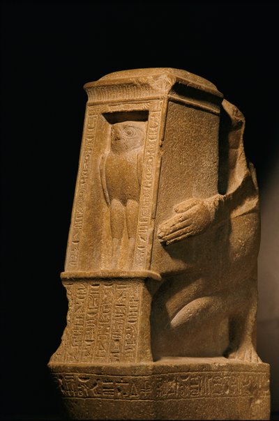 Statue sans tête de Sebty en quartzite, Nouvel Empire, 2002 (photo) - Kenneth Garrett