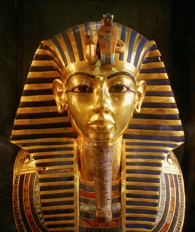Masque funéraire en or de Toutankhamon, Nouvel Empire, 2002 (photo) - Kenneth Garrett