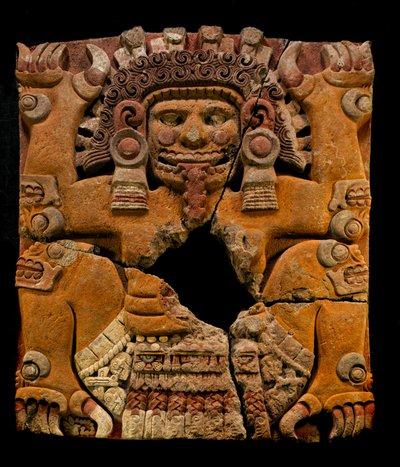mm7677, Les plus grands Aztèques, Pierre de Tlaltechutli déplacée au musée, Templo Mayor, Mexico..., 2010 - Kenneth Garrett
