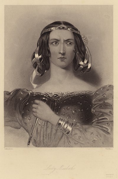 Shakespeare : Macbeth, Lady Macbeth, Acte 2, Scène 2 - Kenny Meadows