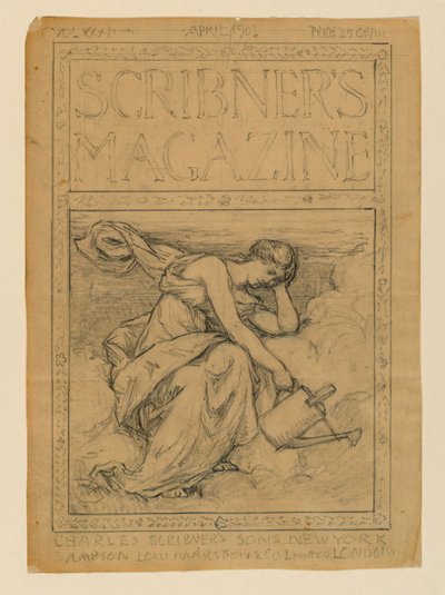 Conception pour la couverture de magazine, Scribner