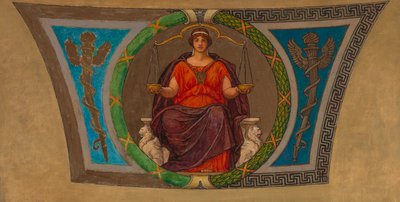 Esquisse pour la mosaïque de la capitale de l