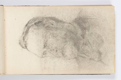 Page de carnet de croquis : Portrait d