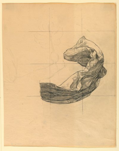 Étude pour "Commerce," "Le Commerce Rendant Hommage au Port de Cleveland," United States Custom House, Cleveland, OH - Kenyon Cox
