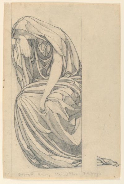 Étude pour "Mémoire," Pittsburgh, PA - Kenyon Cox