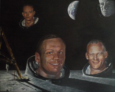 Monuments sur la lune - Kevin Parrish