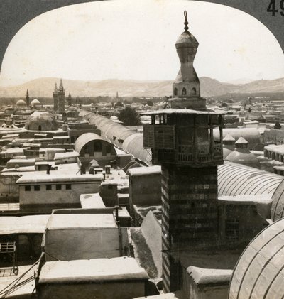 Damas, Syrie, années 1900 - Keystone View Company