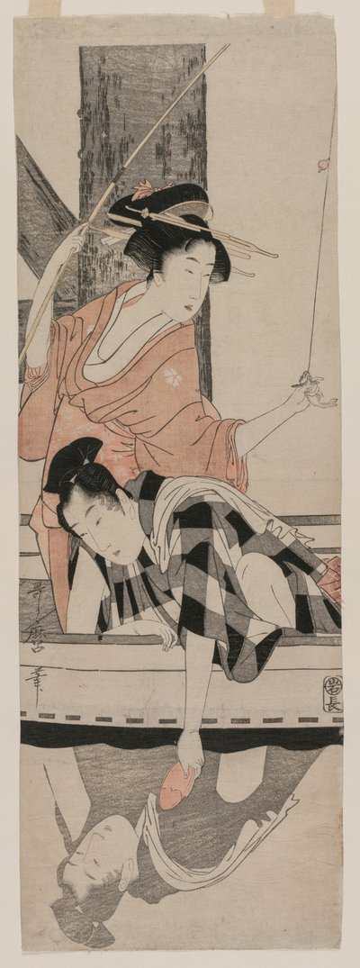 Couple dans un Bateau, vers 1799 - Kitagawa Utamaro