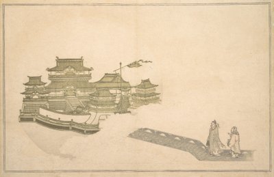 Le Palais dans la Lune, 8e mois, 1789 - Kitagawa Utamaro