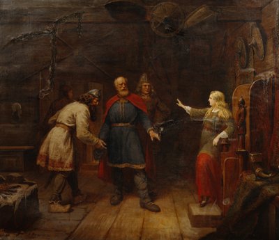 Harald propose à Gyda - Knud Bergslien
