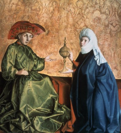 Le roi Salomon et la reine de Saba, 1435 - Konrad Witz
