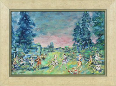 Décor de scène pour le ballet Corsaire par A. Adam, 1914 - Konstantin Alekseevich Korovin
