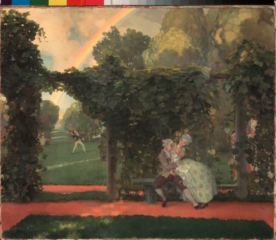 Le baiser moque - Konstantin Andreevic Somov