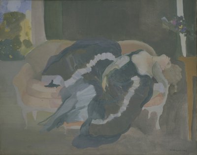Jeune femme endormie - Konstantin Andreevic Somov