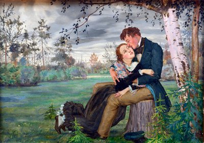 Les Amants - Konstantin Andreevic Somov