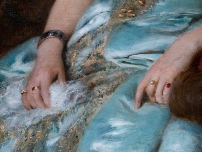 Portrait de Varvara Alexeevna Morozova - Konstantin E Makovskij