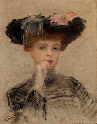 Mode Belle Époque : La Parisienne - Konstantin Egorovich Makovsky