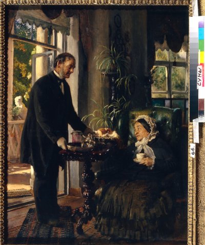 Une châtelaine de manoir - Konstantin Egorovich Makovsky